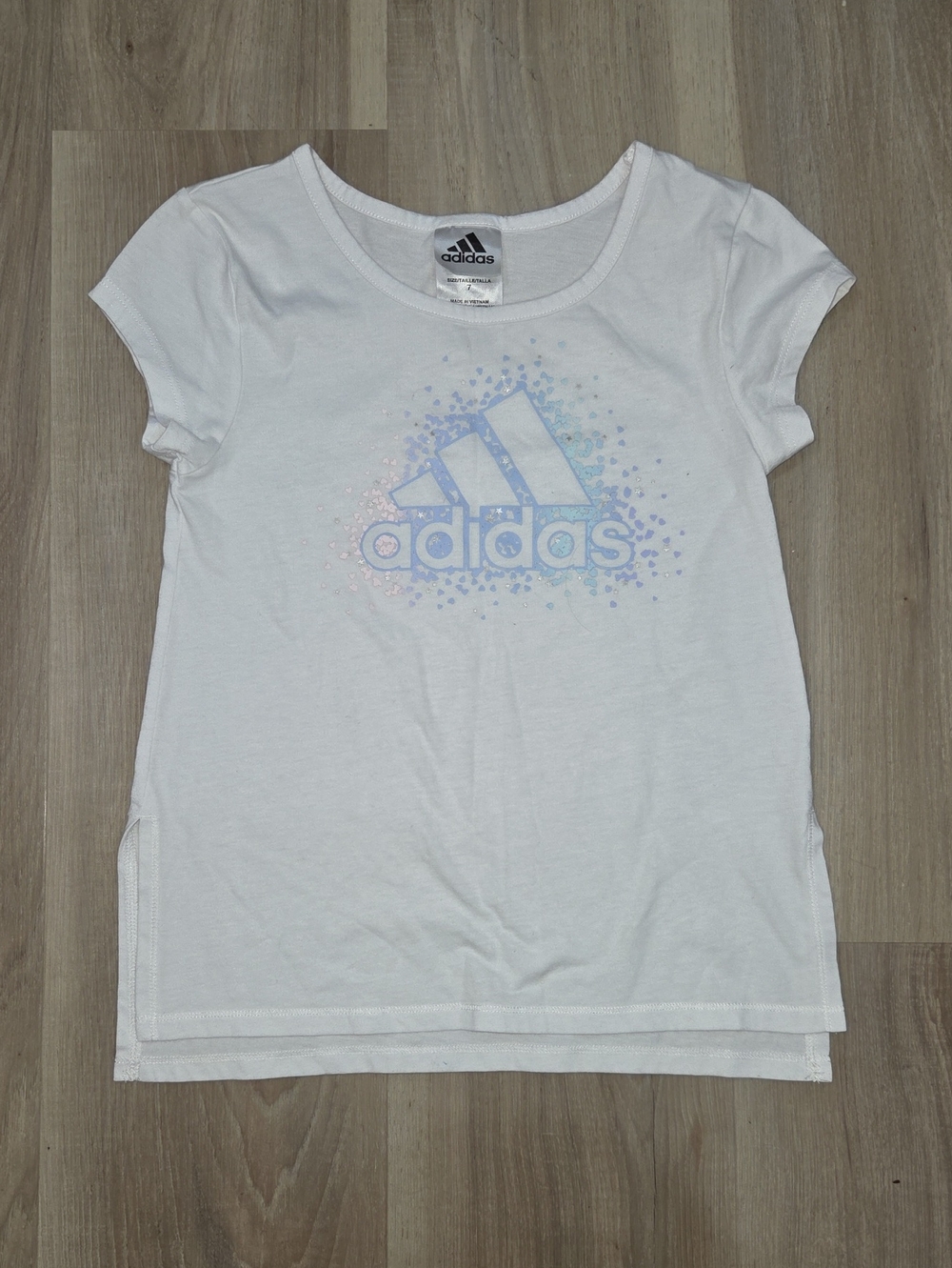 •Adidas• Little Girls Short Sleeve Tee